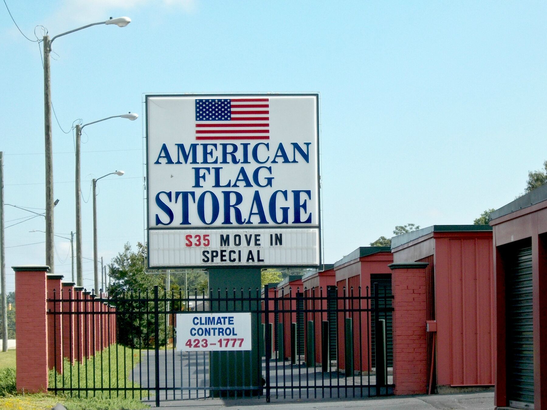 American Flag Storage Hope Mills Road