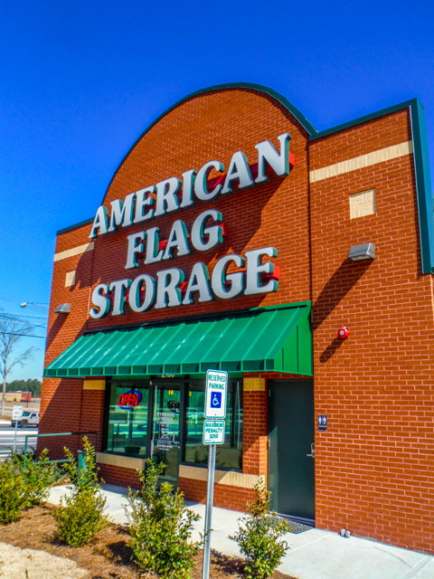 American Flag Storage Santa Fe Drive